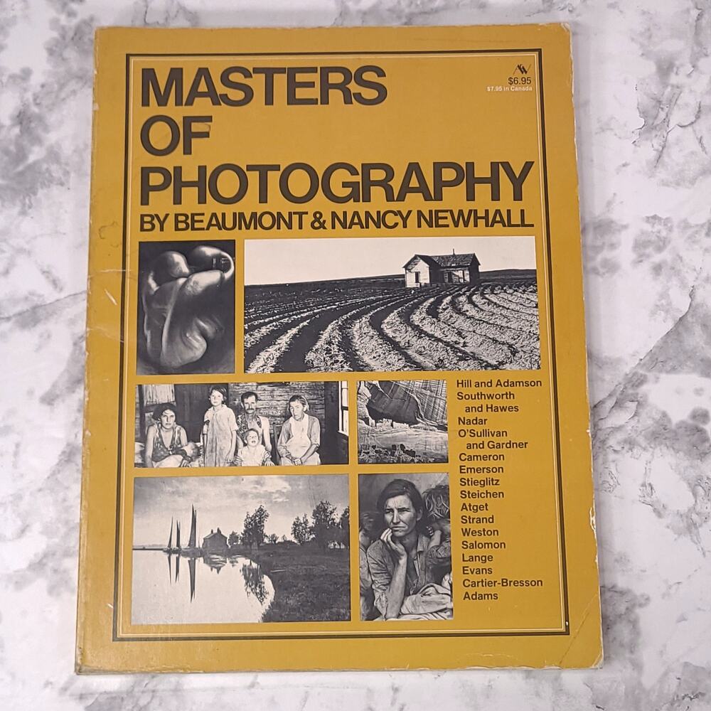 Masters Of Photography by Beaumont & Nancy Newhall 1958